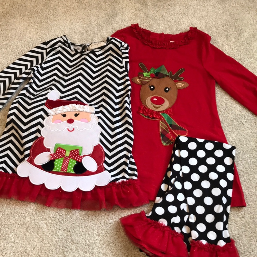 Holiday outfit set. 2 looks 1 price!
